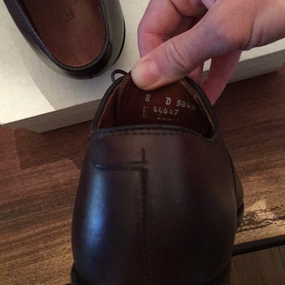 Allen Edmonds “Park Avenue” size 8 D